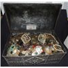 Image 6 : 1967 DISNEYLAND PIRATES OF THE CARIBBEAN RIDE TREASURE CHEST WITH JEWELS VINTAGE DISNEY PROP