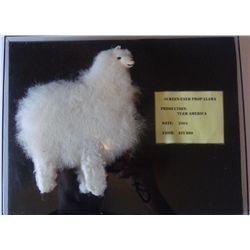 TEAM AMERICA SCREEN USED MINIATURE LLAMA