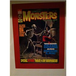 FAMOUS MONSTERS 117 COVER SIGNED BY KEN KELLY