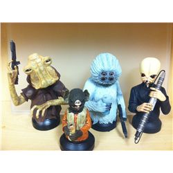 STAR WARS CANTINA GENTLE GIANT LOT OF BUSTS