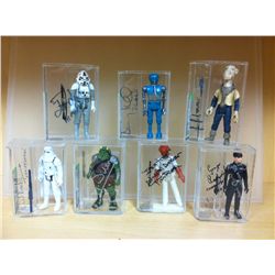 STAR WARS SIGNED & AFA GRADED ACTION FIGURE COLLECTION