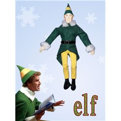 ELF SCREEN USED BUDDY ELF DOLL WILL FERRELL