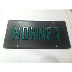 THE GREEN HORNET CUSTOM LICENSE PLATE