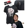 Image 1 : 21 JUMPSTREET SCREEN USED & MATCHED JONAH HILL TEE SHIRT WITH STAB WOUND