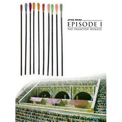 STAR WARS EPISODE ONE POD RACE AUDIENCE PROPS