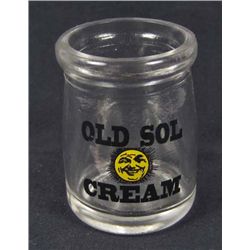 2926 - MINI OLD SOL CREAM DAIRY CREAMER BOTTLES