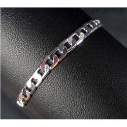 1848 - SILVER BRACELET 9" - MARKED .925