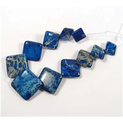 258 - DYED VARISCITE  PENDANT BEAD SET