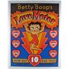 Image 1 : 1617 - METAL ADVERTISING SIGN - BETTY BOOP'S LOVE METER - 12.5X16"