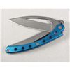 Image 1 : 2570 - SMITH & WESSON POCKET PROTECTOR LINERLOCK KNIFE - BLUE