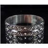 Image 1 : 584 - SILVER CARVED ALL STARS RING marked .925