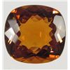 Image 1 : 396 - 36.80 CT. GOLDEN ORANGE BRAZIL CITRINE