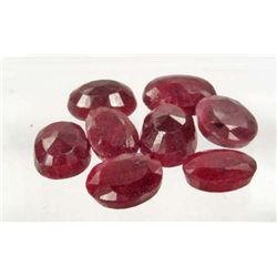 2157 - LOT OF 102 CTS. OF NATURAL AFRICAN BLOOD RED RUBIES