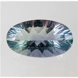 152 - 40.26 CT. GREEN CHINA FLUORITE CONCAVE