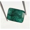 Image 1 : 384 - 8.37 CT. GREEN EMERALD BIRLE