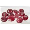 Image 1 : 2193 - LOT OF 103.9 CTS. OF NATURAL AFRICAN BLOOD RED RUBIES