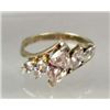 Image 1 : 2017 - STERLING SILVER RING W/ WHITE TOPAZ- SIZE 8.25 - STAMPED .925