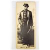 Image 1 : 2914 - BLACK BART PHOTO PRINT APPROX. 3 X 7 1/4"