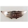 Image 1 : 2892 - HELL ON WHEELS CYCLE CLUB BRASS BADGE