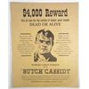 Image 1 : 3254 - BUTCH CASSIDY WANTED POSTER