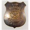 Image 1 : 2903 - NEW ORLEANS RIVER MARSHAL BRASS BADGE