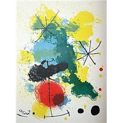 MIRO 1964 ORIGINAL LTD. ED. LITHOGRAPH
