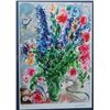 Image 2 : CHAGALL "LES LUPINS BLEU" Lithograph