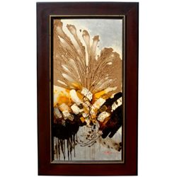 "ABSTRACT" - ORIGINAL OIL ON CANVAS