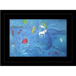 CHAGALL 1977 "DAPHNIS AND CHLOE" LITHOGRAPH