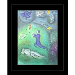 CHAGALL 1977 "DAPHNIS AND CHLOE" LITHOGRAPH