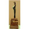 Image 4 : CHIPARUS - "ACTRESS" -BRONZE AND IVORY SCULPTURE
