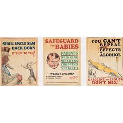 Lot 215: American Prohibition Era Posters