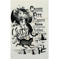 Lot 227: French Theatrical Cat Poster