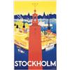 Image 1 : Lot 359: Swedish Travel Poster