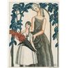 Image 1 : Lot 365: Surreal French Fashion Artwork
