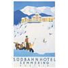 Image 1 : Lot 409: Austrian Hotel Poster