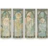 Image 1 : Lot 481: French Art Nouveau Decorative Panel Posters