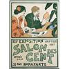 Image 1 : Lot 532: French Salon des Cent Poster
