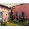 Image 1 : Shelby Keefe,  Pink Adobe, Oil on Canvas