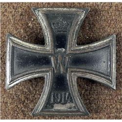 ORIGINAL 1914 WWI IMPERIAL GERMAN IRON CROSS 1ST CLASS