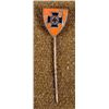 Image 1 : ORIG. NAZI IRON CROSS & SWASTIKA SHIELD STICKPIN GESCH