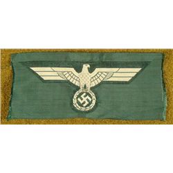 NAZI BREAST EAGLE & SWASTIKA FOR UNIFORM ORIGINAL