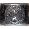 Image 1 : EARLY NAZI WEHRMACHT ARMY COMBAT BELT BUCKLE ORIGINAL