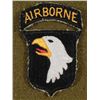 Image 1 : WWII ERA 101ST AIRBORNE PATCH-ORIG-SCREAMING EAGLES