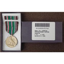 WWII CAMPAIGN MEDAL SET WWII U.S. EUROPEAN AFRICAN