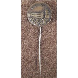 NAZI ERA "HEIDELBERG" GERMANY STICKPIN KNURLED PIN