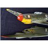 Image 3 : THREE HAND MADE & PAINTED WWII FIGHTER PLANES NAZI