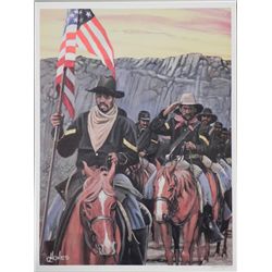 John W. Jones After the Battle Civil War Art Print