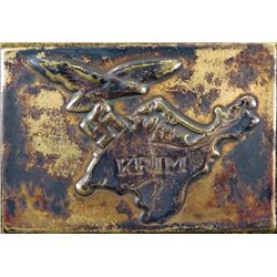 Nazi WWII Match Safe Krimea Early Battle 1939?