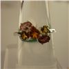 Image 1 : 20.75ctw,SEMIPRECIOUS RING .925 STERLING SILVER